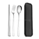 VUE Stainless Steel Cutlery Set Black