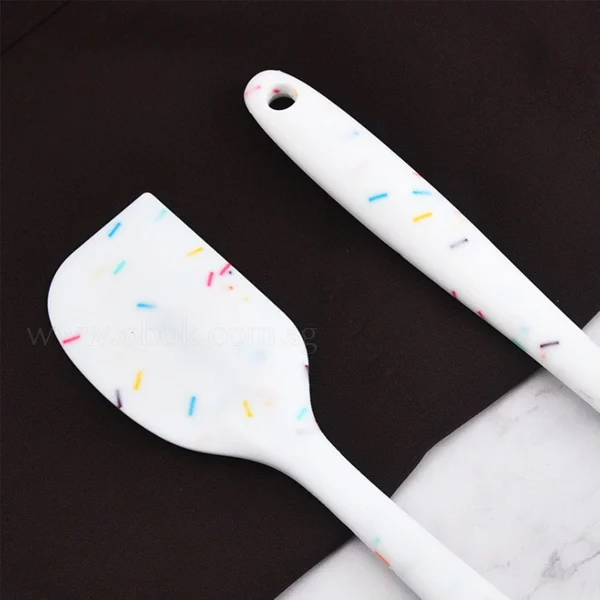 CANDICE Confetti Silicone Utensil Set - Obok